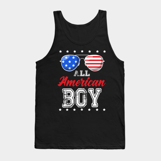 All American Boy Tank Top by Rebrand